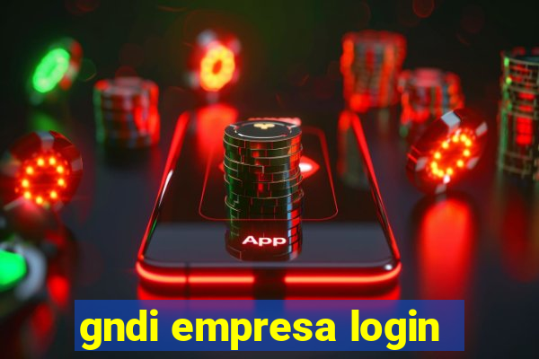 gndi empresa login